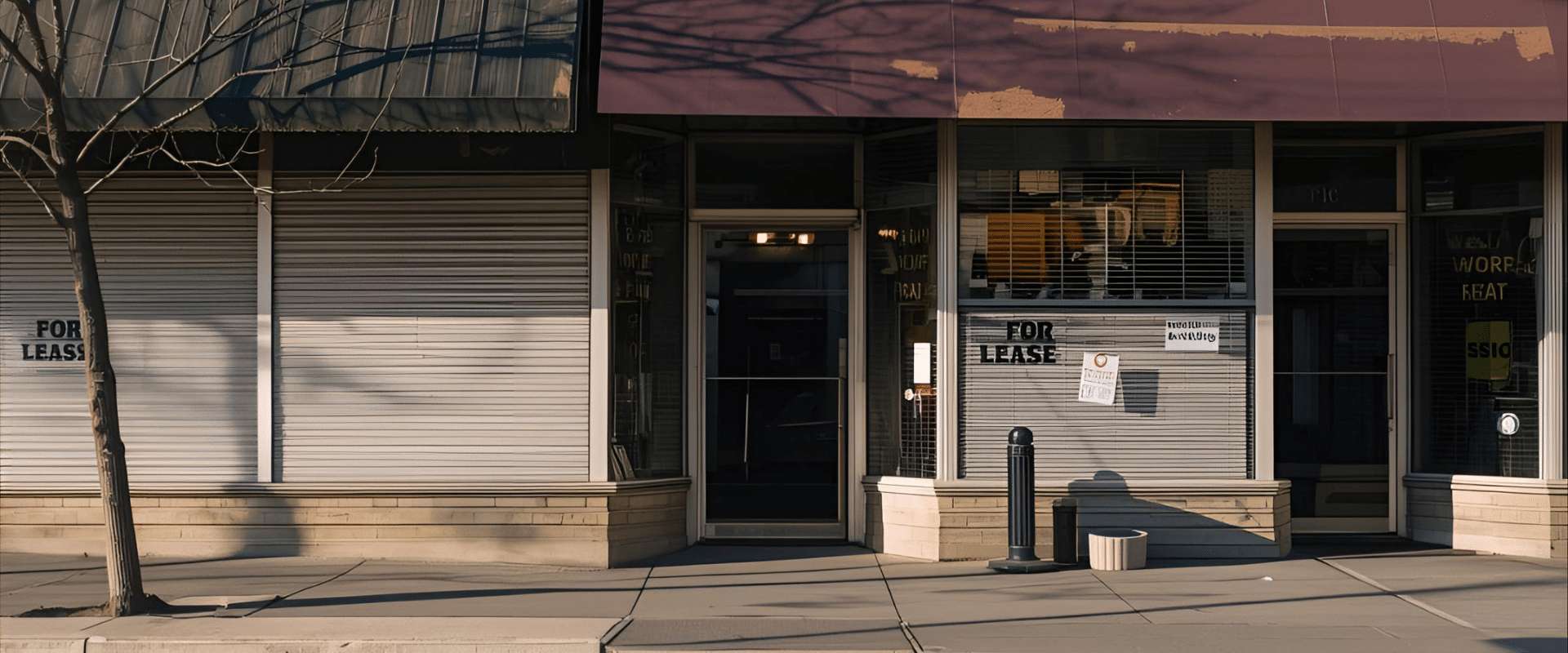 Senior Entrepreneur Guide: Closed small business storefront representing how economic changes have affected retirement plans.