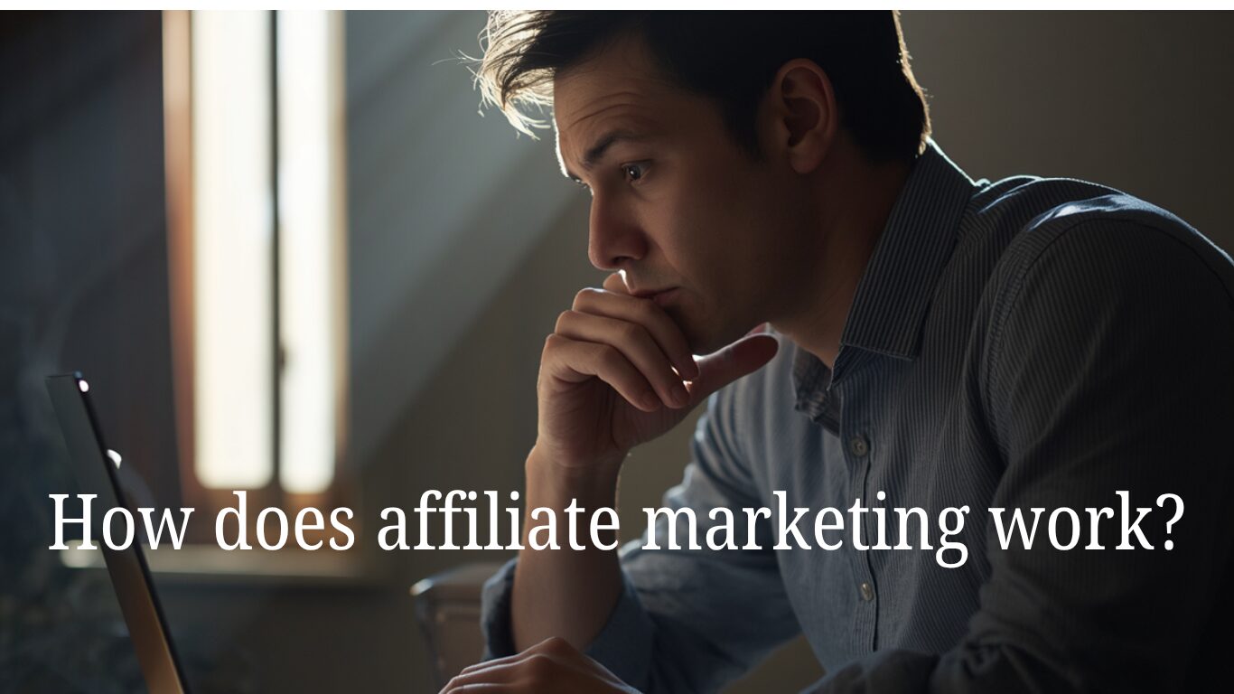 How does affiliate marketing work How does affiliate marketing work.